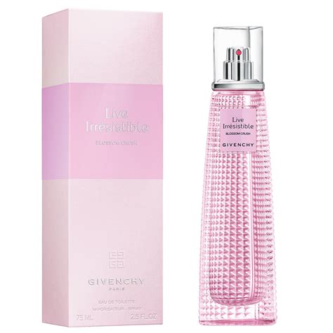 live irresistible blossom crush givenchy for women|givenchy live review.